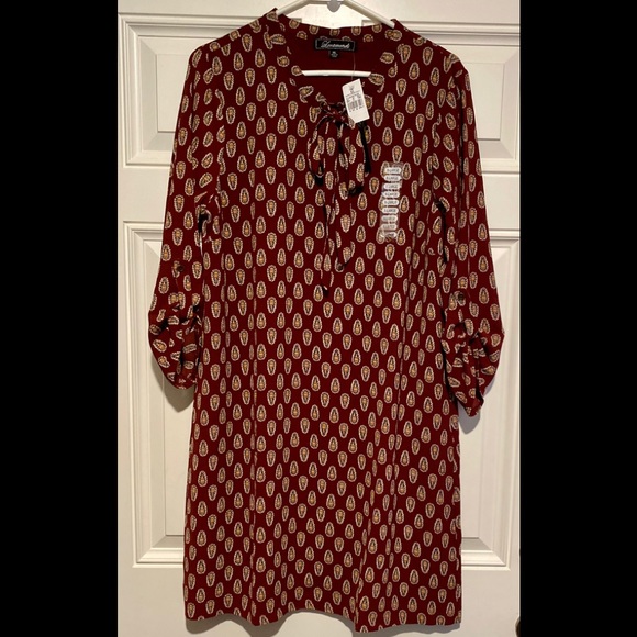 Loramendi Paisley Dress Sz XL - Picture 1 of 4